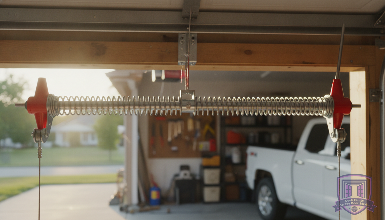 Garage Door Spring Replacement in Corkscrew